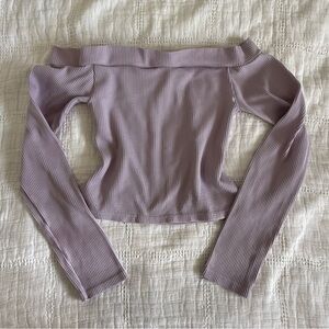 Aeropostale Lavender Seamless Top